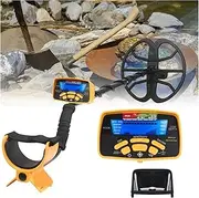 Metal Detectors, TC-500 Metal Detector 13 Inch Search Coil Depth Detecting 5 Detection Mode for Beach/Gold Hunting
