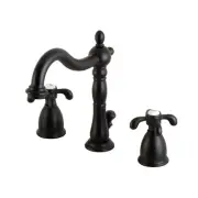 Kingston Brass KB197.TX French Country 1.2 GPM Widespread - Black