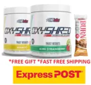 OXYSHRED EHPLABS/THERMOGENIC FAT BURNING WEIGHT LOSS/FAT BURNING TWIN PACK