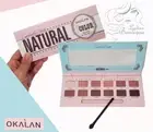 Okalan Palette A Natural Matte Shimmers 12 Colors Eyes Makeup Eyeshadow