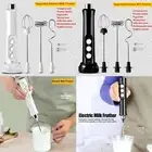 Rechargeable Milk Frother Electric Egg Beater Latte Mixer Blender Wireless