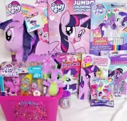 MY LITTLE PONY CHRISTMAS TOY GIFT BASKET TOYS TWILIGHT PLUSH FIGURE PLAY SET