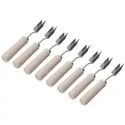 7 Pcs Stainless Steel Fruit Peeler Fruit Eye Remover Pineapple Cutting Tool