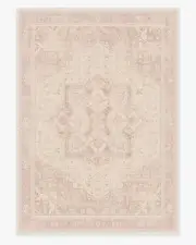 305' x 425' | Machine Washable Runner Rug | Kid & Pet Friendly | Indoor Rug | Kamran Soft Pink Flatwoven Rug | Ruggable