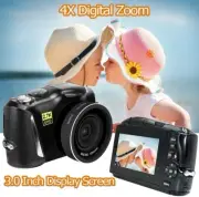 48 MP Black 3 in Display Screen 128 GB Storage 2.7K Ultra HD Digital Camera
