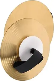 JOINPAYA Metal Hand Cymbals Mini Percussion Instrument Performance Cymbals for School Band Portable Durable Child-friendly Toy