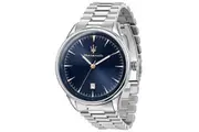 Maserati Tradizione Stainless Steel Blue Dial Quartz R8853146002 100M Men's Watch