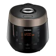 CUCKOO Pressure Rice Cooker 10 Cup Brown/Black CRP-P1009S