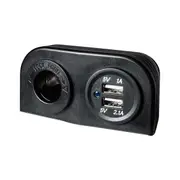 KT Cables 12V Surface Socket & Dual USB