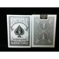 在飛比找蝦皮購物優惠-[fun magic] 銀色BICYCLE撲克牌 銀色單車牌