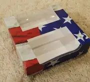 American Flag Patriotic Bakery Treat Boxes 5 Count Limited Quantity