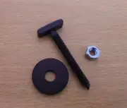 Triumph TR7 TR8 ** T BOLT +nut/washer ** for fixing rear 1/4 trim on coupe cars
