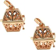 [COHEALI] Diy Necklace Pendant Essential Oil Case Oil Diffuser Pendant Hanging Aromatherapy Necklace Solid Perfume Bottle Container
