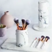 10PCS Marble Makeup Brush Set for Powder Eyeshadow Blusher Brushes Tools