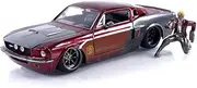 Jada Toys Marvel Guardians of The Galaxy 1:24 1967 Shelby GT500 Die-cast Car with 2.75" Starlord Figure