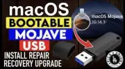 Multi-Boot macOS Mojave USB Installer Recovery Upgrade Flash Drive+Guide