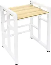 Dryer Stand and Washing Machine Stand for Washing Machines and Tumble Dryers, Adjustable Height Dryer Stand, Maximum Load Capacity of 330KG, Over-Washing Machine Storage Rack Unit, White.
