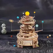 Wooden Mechanical Orrery ST001 3D Wooden Puzzle