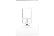 Crestron CLW-DIMW-S Wall Box Dimmer 3-Button 120V White Smooth - NEW SEALED