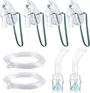 Gyuwwti 2 Packs Nebulizer Replacement KIT for Kids (White, 10.5*6.5 CM, Polypropylene (PP))