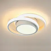 Modern Led Ceiling Lights, Small Led Close to Ceiling Light Fixture 32W 220V Round LED Ceiling Lamp for Bedroom Hallway
