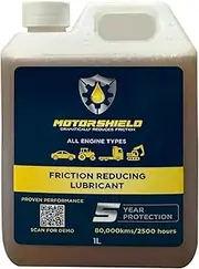 Oil Additive for Heavy Machinery - Engine Flush With Lasting Protection - Engine Oil Additive With Friction Reducing Formula - 1LT