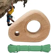 Rock Climbing Fingerboard, Ergonomic Grip Rock Climbing Board, Portable Sturdy Gym Equipment for Hand Finger Strength Training