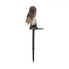 LED Owl Solar Powered Garden Light Novelty Lamp Waterproof Ornament Lawn Outdoor