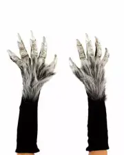 Zagone Studios Silver Monster Werewolf Animal Beast Cosplay Theatre Gloves N1047