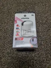 ONE TOUCH CHOPPER As SEEN On TV Food CHOPPER Cordless ELECTRIC Mix BLEND Genuine