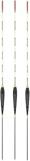 YINGHUA 3pcs Fishing Float Wood Fluorescent High Sensitivity Bobber Luminous Float Marked Bold Fishing Light Float Fishing Accessories (Color : 3)