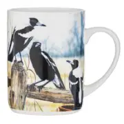A Country Life Magpie Fine Bone China Tea Coffee Mug