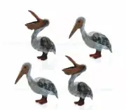 PELICANS....PELICANS.....PELICANS 4 Pack S scale hard to find details