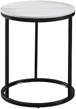 Romana Side Table (Black Base)