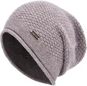 [jaxmonoy] Slouchy Beanies for Women Winter Soft Warm Cashmere Hat Skull Cap Ladies Knit Wool Beanie hat for Women