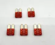 Micro2 Automotive Mini Blade Fuse 10 AMP 5 Pieces