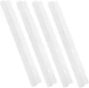FOYTOKI Golf Accessories 4 Pack Plastic Flag Tubes Golf Flags Flag Poles Portable Golfing Flag Tubes