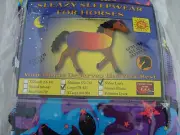 New Sleazy Sleepwear Horses Stretch Nylon Sheet Cosmic Camo Sizes Blanket Liner