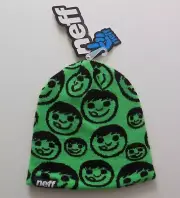 Neff Repeater Face Knit Beanie Hat One Size New
