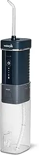 Waterpik Cordless Slide Professional Water Flosser, Portable Collapsible for Travel and Storage, with Travel Bag and 4 Tips, ADA Accepted, Rechargeable and Waterproof, Midnight Blue WF-17CD013-4