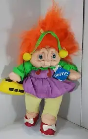 Norfin Troll Jammin' Janet 1992 ADOPT A NORFIN International Silver Co. w/ Tags