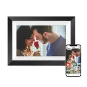 Digital Picture Frame WiFi, 10.1 Inch Frameo Digital Photo Frame with HD Touc...