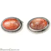 Navajo Native American Sun Stone Cuff Links by Richard Jim SKU227513