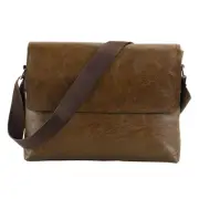 Jeep Men Leather bag Shoulder Briefcase Messenger Retro Satchel fha NX