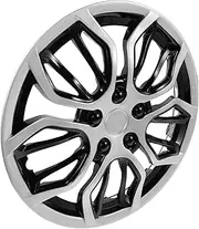 Hub Caps Stylish Dual Color Rim Hubcap Cover Durable Replacement Hubcaps for Car Enthusiasts Wheels from Scratches Dirt Enhances Vehicle Appearance