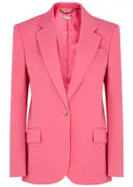Stella Mccartney Iconic Stretch-cotton Blazer - Pink - 40 (UK8 / S) 40 (UK8 / S)
