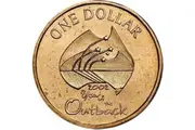 $1 2002 Year of the Outback Circulated AUS One Dollar Coin