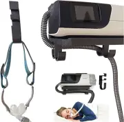 Wall Mount Shelf for AirSense 11 – Includes Mask Hook & Hose Hanger – Space-Savi