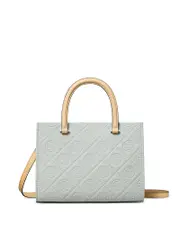 Tory Burch T Monogram Soft Pebble Tote