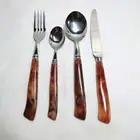 Martian Retro Marble Cutlery Set 24pc